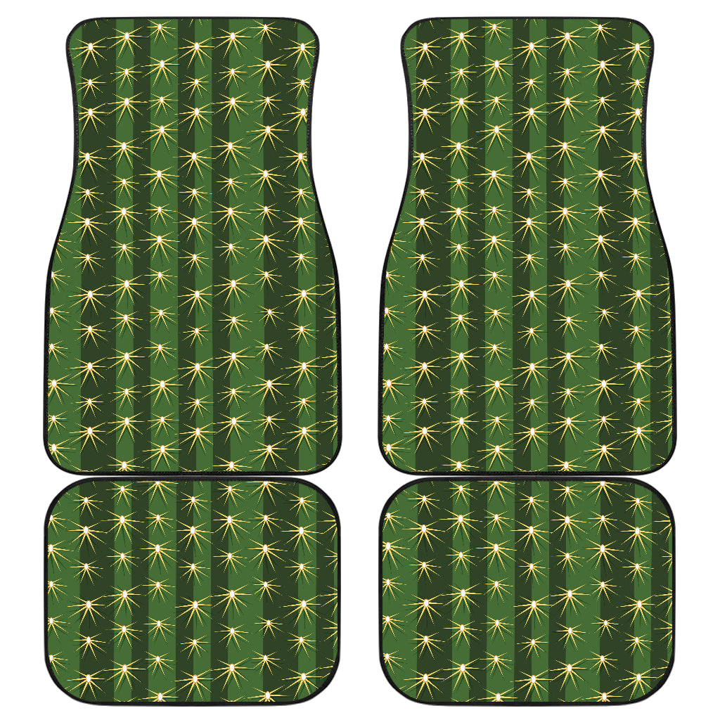 Cactus Skin Print Pattern Car Floor Mats Front Back