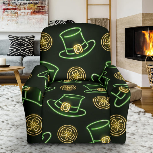 St Patricks Day Print Design LKS308 Recliner Slipcover with Pocket