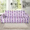 Pancreatic cancer Pattern Print Design A01 Sofa Slipcover