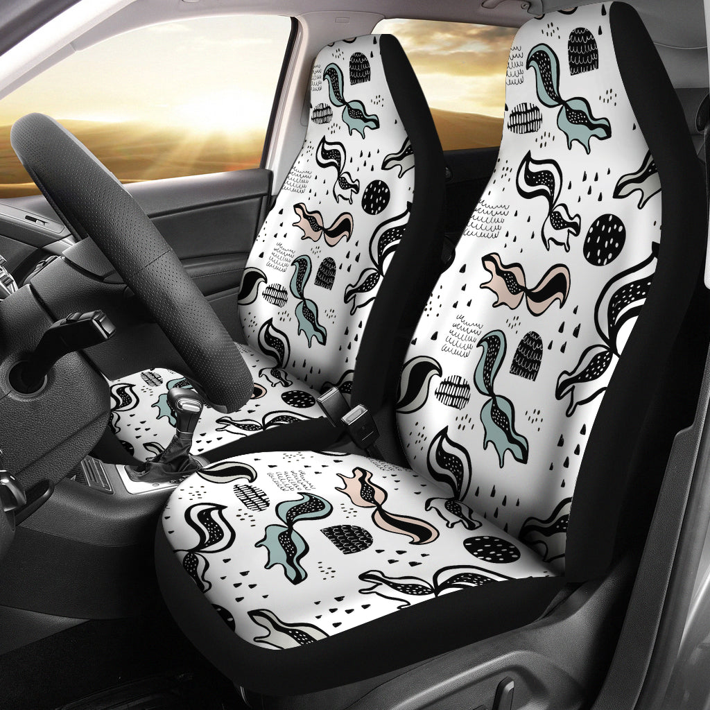 Skunk Print Design LKS303 Car Seat Covers