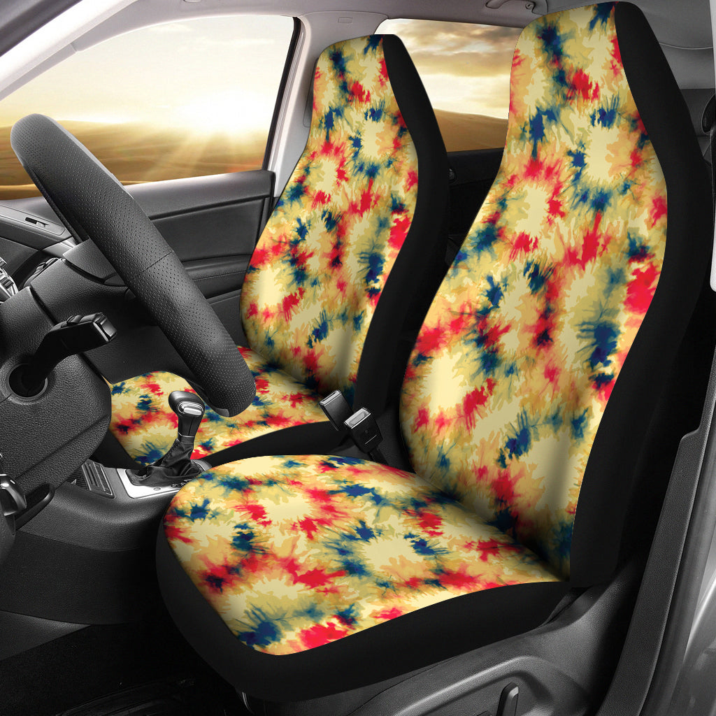 Tie Dye Print Design LKS302 Car Seat Covers