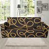 Rope Pattern Print Design A04 Sofa Slipcover