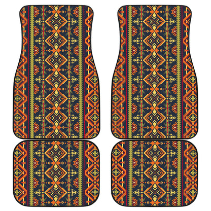Kente Classic Design African Print Car Floor Mats Front Back