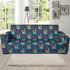 Aquarius Zodiac Pattern Print Design 03 Sofa Slipcover