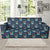 Aquarius Zodiac Pattern Print Design 03 Sofa Slipcover