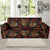 Owl Pattern Print Design A08 Sofa Slipcover