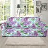 Lilac Pattern Print Design 02 Sofa Slipcover