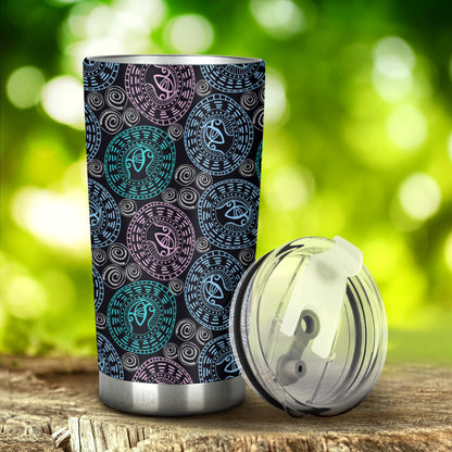 Eye of Horus Ethnic Pattern Tumbler