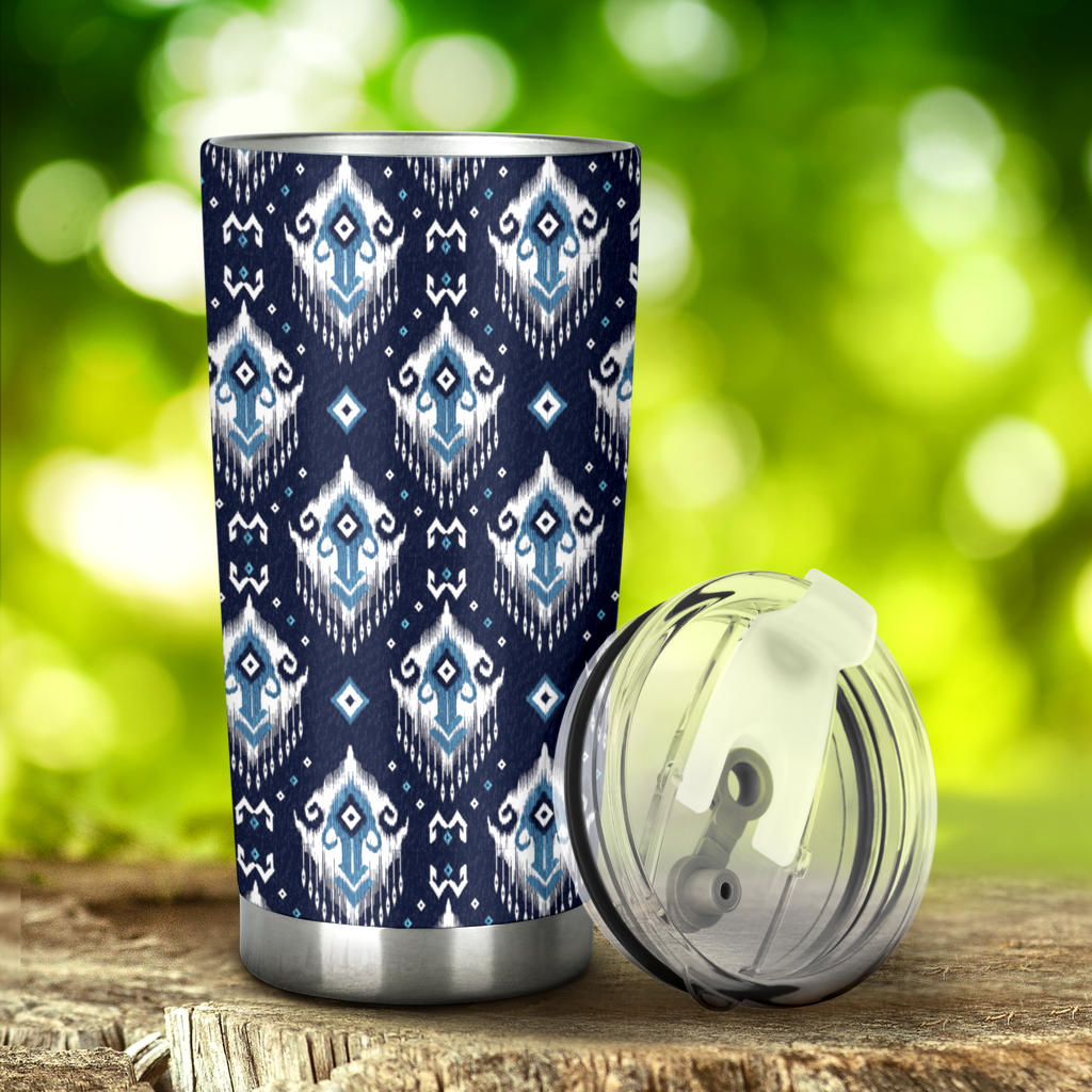 Ethnic Ornament Print Pattern Tumbler