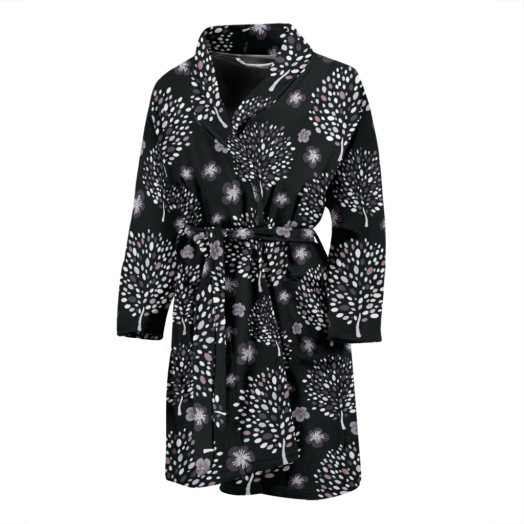 Tree Of Life Print Design LKS304 Men Bathrobe