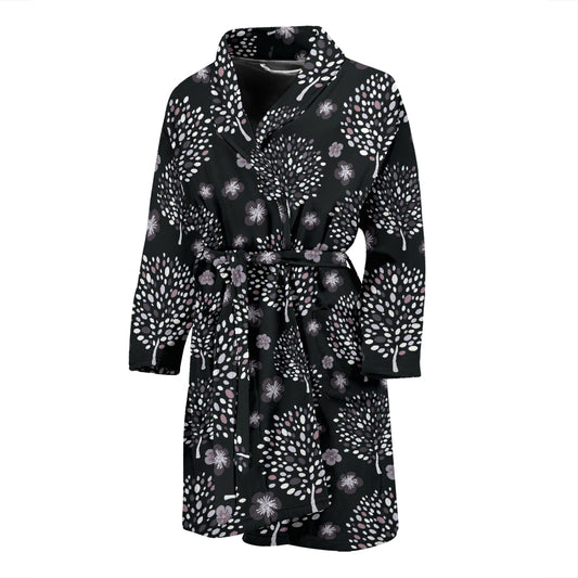 Tree Of Life Print Design LKS304 Men Bathrobe