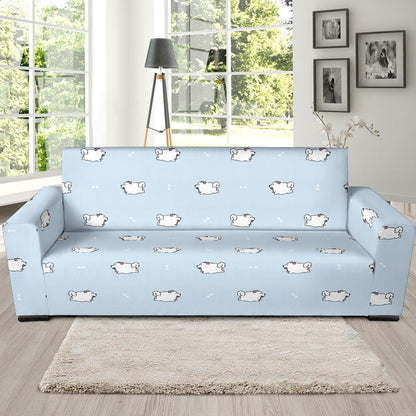 Samoyeds Print Design LKS302 Sofa Slipcover