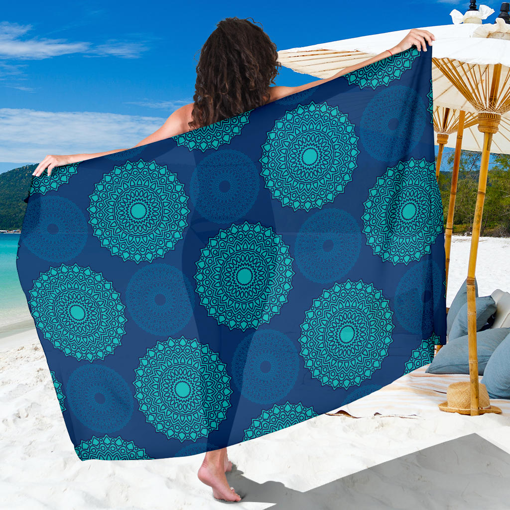 Medallion Pattern Print Design 04 Sarong Pareo Wrap