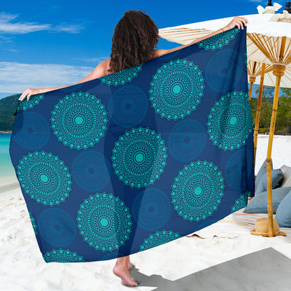 Medallion Pattern Print Design 04 Sarong Pareo Wrap