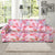 Amaryllis Pattern Print Design 02 Sofa Slipcover