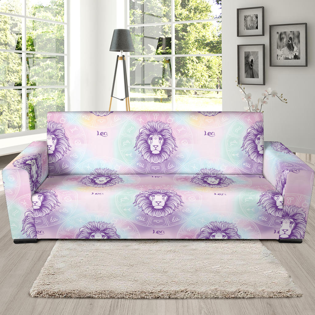 Leo Pattern Print Design 03 Sofa Slipcover