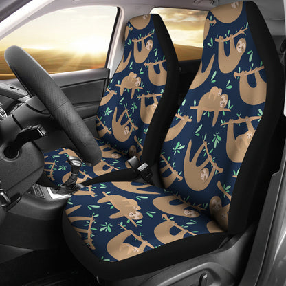 Sloth Print Design LKS307 Car Seat Covers