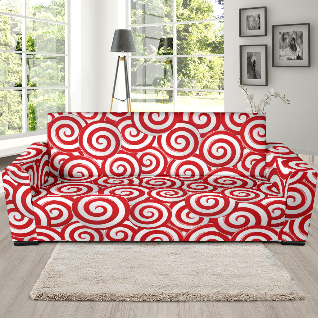 Candy Pattern Print Design 03 Sofa Slipcover