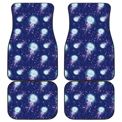 Jellyfish Cute Design Car Floor Mats Front Back