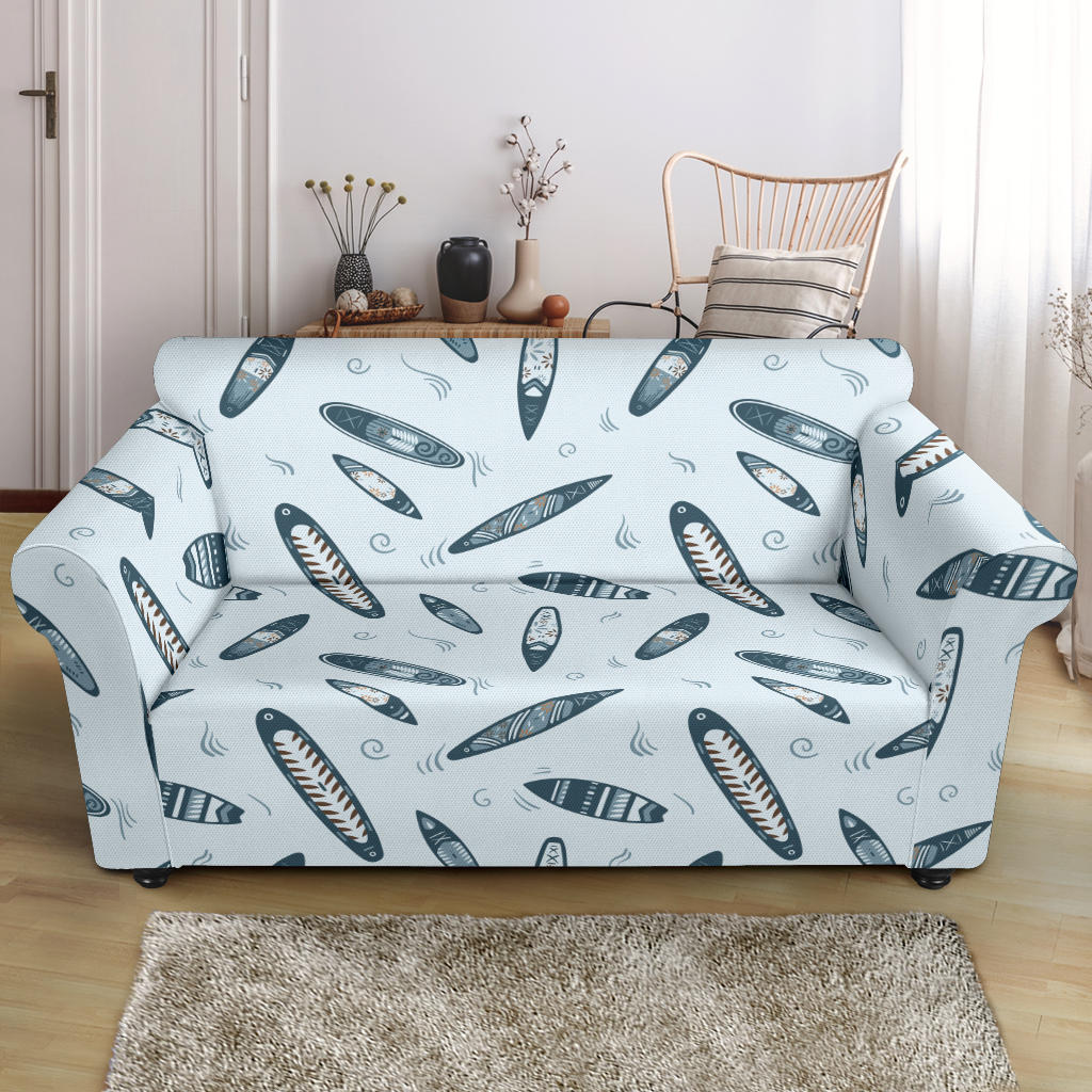 Surfboard Print Design LKS306 Loveseat Couch Slipcover
