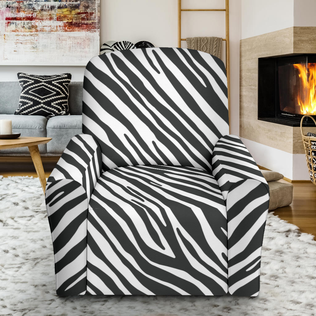 Zebra Classic Print Design LKS302 Recliner Slipcover