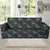 Motocross Pattern Print Design 02 Sofa Slipcover