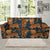 Jaguar Pattern Print Design 04 Sofa Slipcover