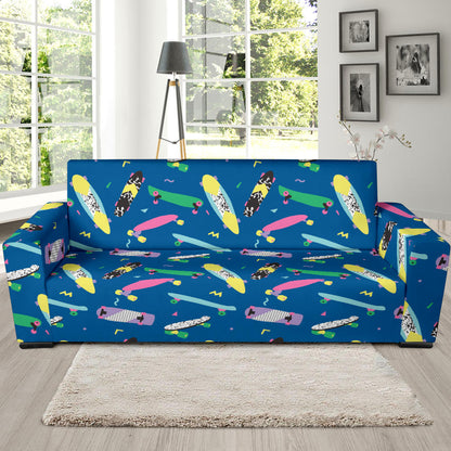 Skateboard Print Design LKS302 Sofa Slipcover