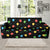 Ballon Colorful Pattern Print Design 04 Sofa Slipcover