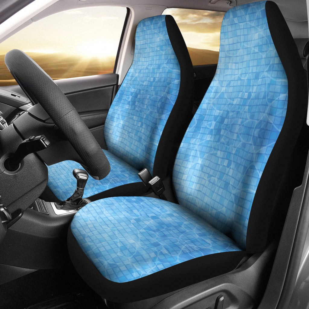 Swimming Pool Print Design LKS302 Car Seat Covers