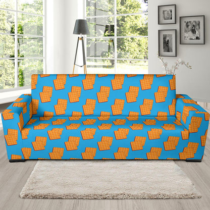 Waffle Print Design LKS304 Sofa Slipcover