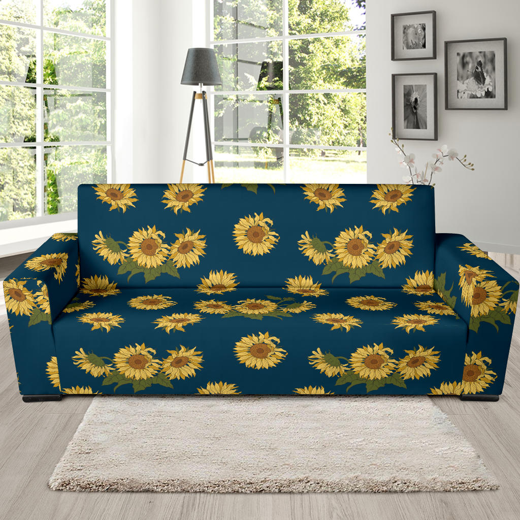 Sunflower Print Design LKS305 Sofa Slipcover
