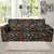 Barbecue Pattern Print Design 02 Sofa Slipcover