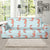 SeaHorse Pattern Print Design 01 Sofa Slipcover