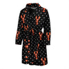 Lobster Print Design LKS401 Men Bathrobe