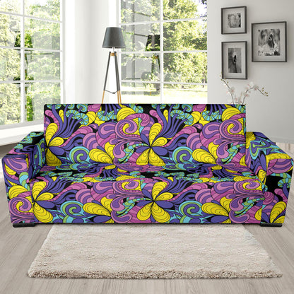 Trippy Print Design LKS305 Sofa Slipcover