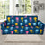 Jellyfish Pattern Print Design 04 Sofa Slipcover