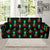 Pineapple Pattern Print Design A05 Sofa Slipcover