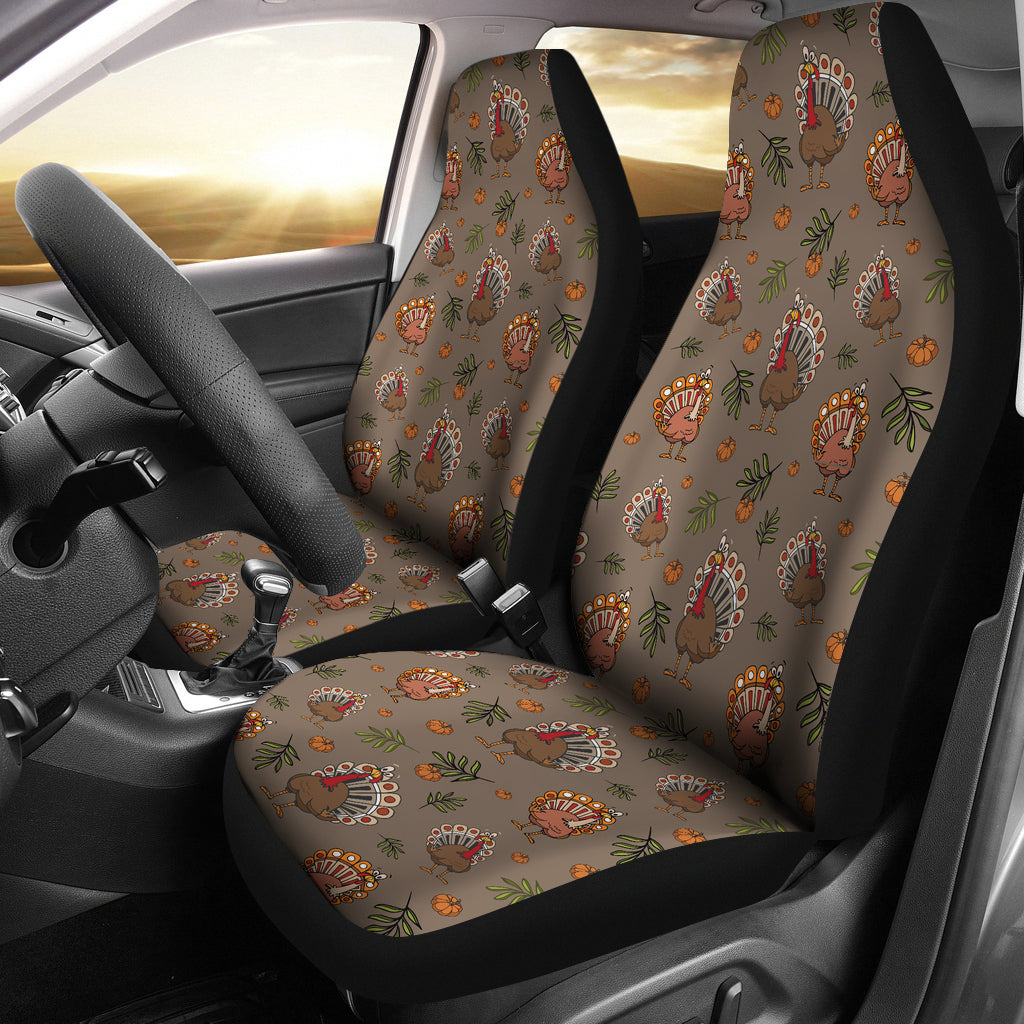 Thanksgiving Print Design LKS306 Car Seat Covers
