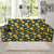 Bitcoin Pattern Print Design 01 Sofa Slipcover