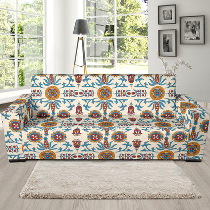 Suzani Print Design LKS301 Sofa Slipcover