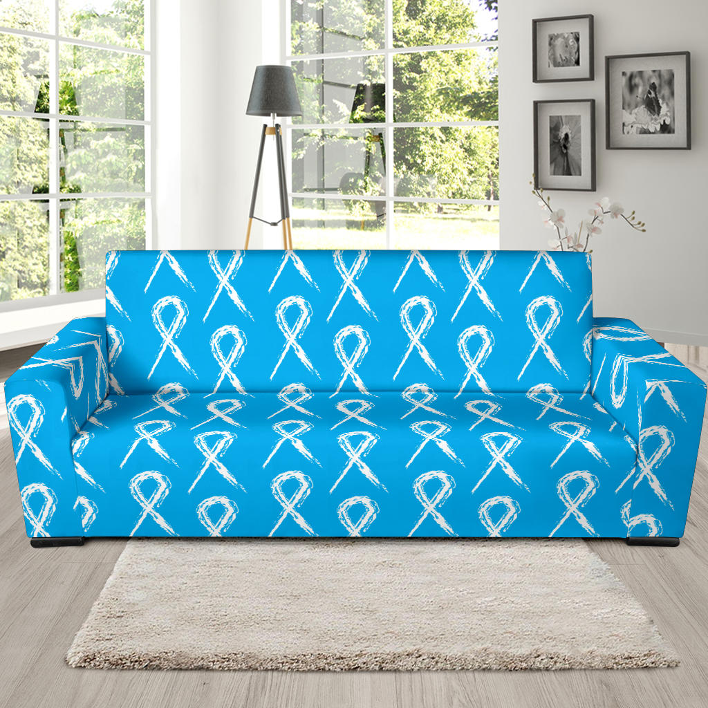 Prostate cancer Pattern Print Design A03 Sofa Slipcover