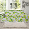 Broccoli Pattern Print Design 03 Sofa Slipcover