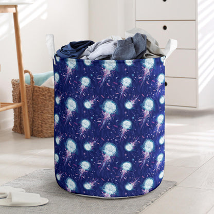 Jellyfish Cute Design Laundry Basket