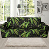 Peas Pattern Print Design A02 Sofa Slipcover