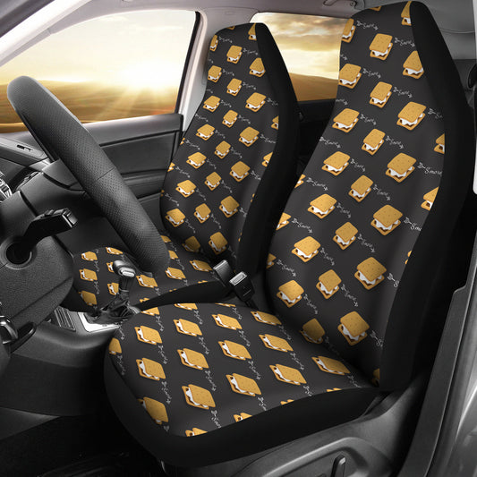 S_Mores Print Design LKS301 Car Seat Covers