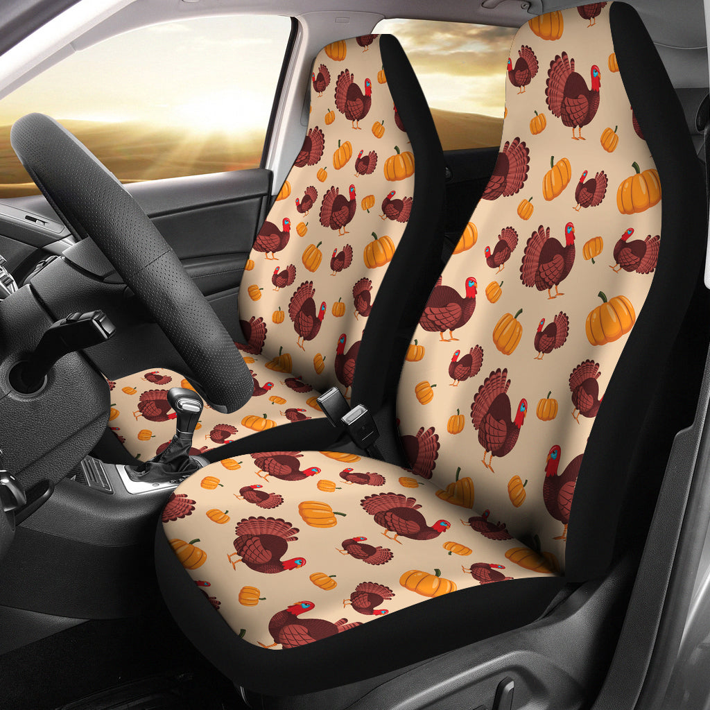 Thanksgiving Print Design LKS308 Car Seat Covers