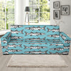 Barracuda Pattern Print Design 03 Sofa Slipcover