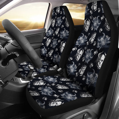 Vikings Print Design LKS304 Car Seat Covers