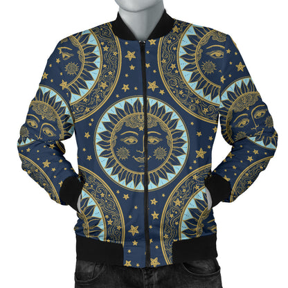 Boho Sun Dream Men Bomber Jacket